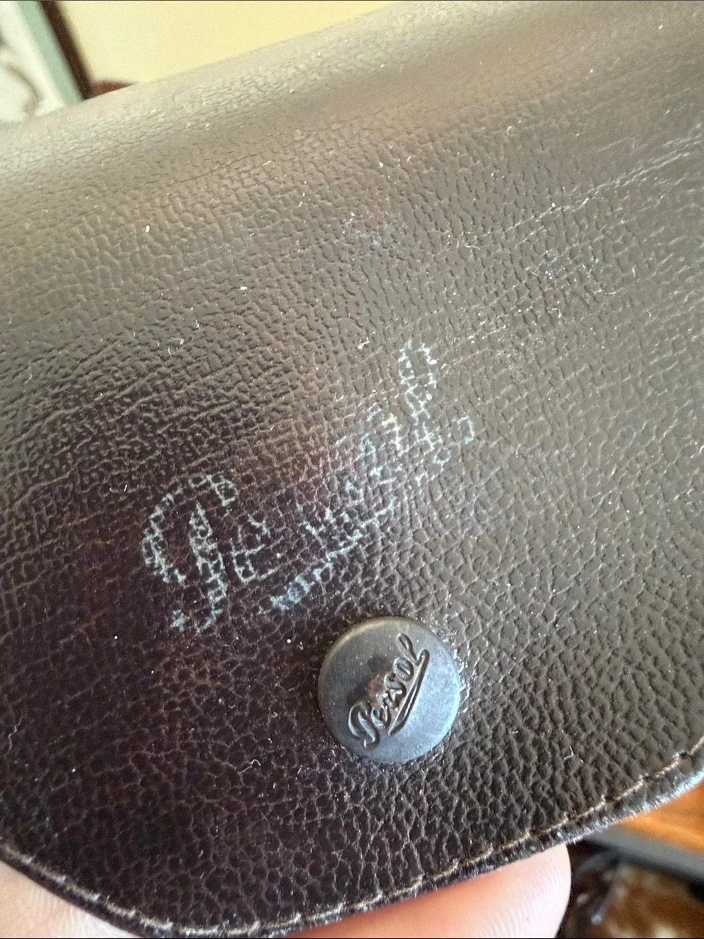 Vintage Persol 09271/A Ratti Made in Italy Tortoise Sunglasses Case